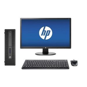 Hp Monitor + Desktop + Keyboard + Mouse