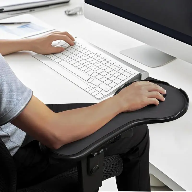 Arm Support Wrist Rest For Table Computer Arm Support Pad Anti-Slip Adjustable Chair Attachment Extension Elbow Mat For Offices - Image 3