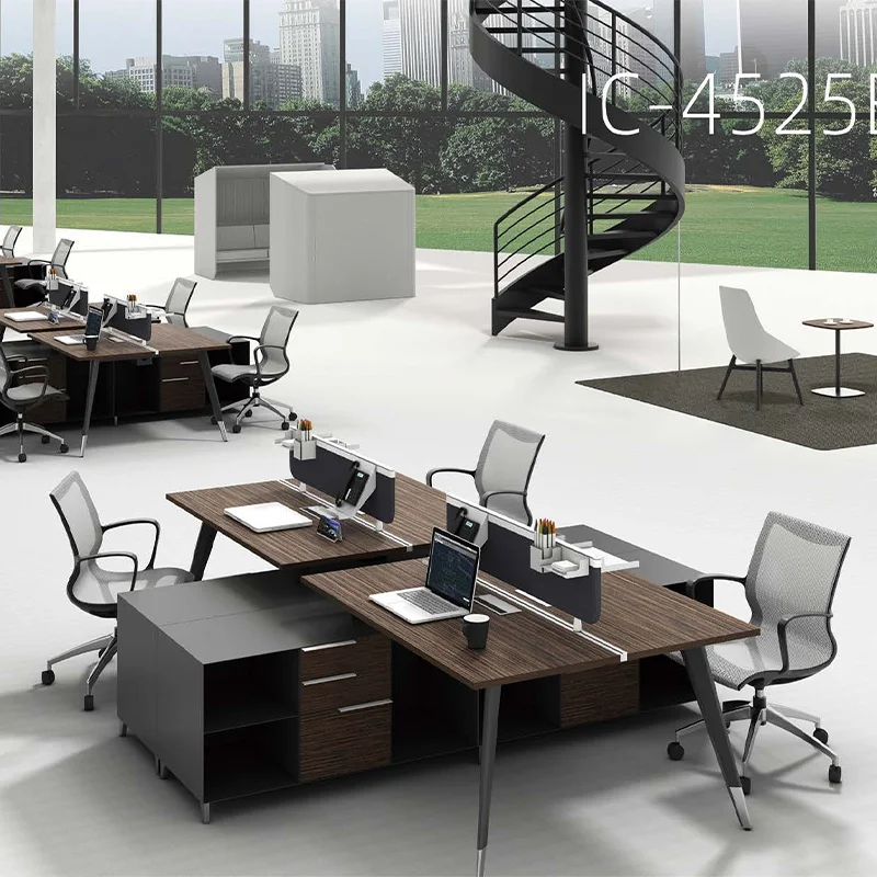 Commercial Furniture 6 Cubicle Workstation Office Partitions Ergonomic Office Chair Executive Desk Computer Office Desks Tables